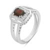 Silver Ring with Natural Garnet 1.4ct, Item Weight 4.84 Gr (2195849)