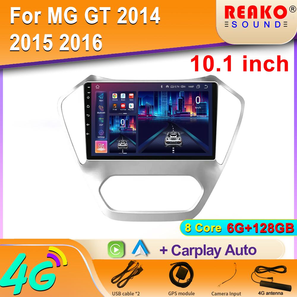 Android Car Radio For MG GT 2014 2015 2016 Video Multimedia Bluetooth Player Navigation 4G GPS Carplay Stereo 10 Inch