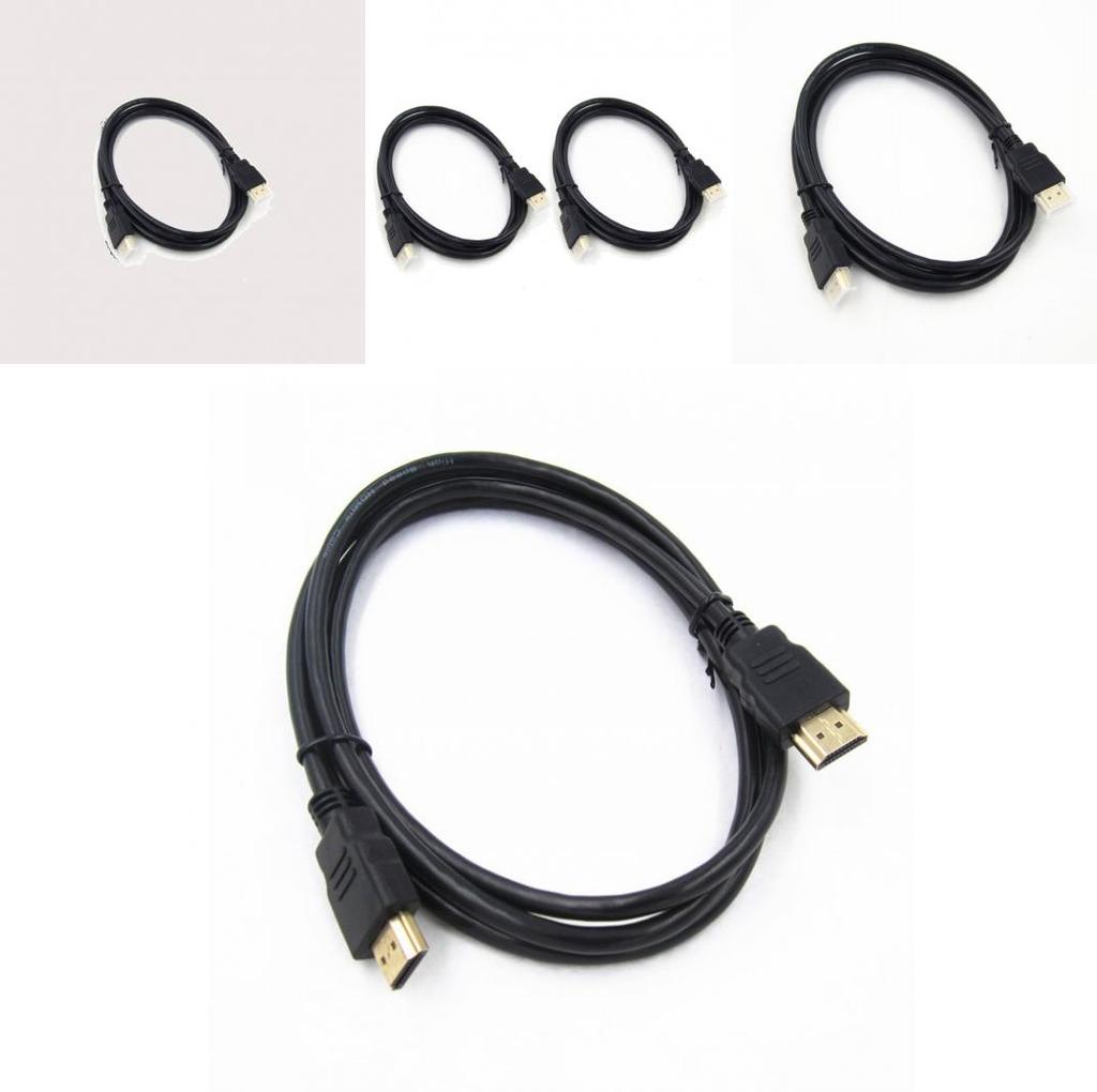Hdmi Highdefinition Cable For Pc And Tv Connectors With Alloy Material Support