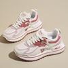 Fashion Sneakers Women Platform Flat Shoes Woman Casual Trainers Ladies Chunky Girls School Casual Running Light Tenis Pink Non-slip