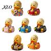 Hand Painted Musician Figurine Parton Memorial Duck, Dolly Duck Figurine, Country Music Statue, Guitar-Themed Collectible Decorative Sculpture