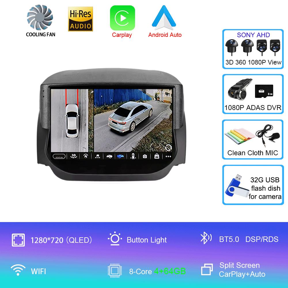 Android 14 Car Radio For Ford EcoSport Eco Sport 2014 - 2018 Multimedia Video Player Navigation stereo GPS No 2din 2 din dvd