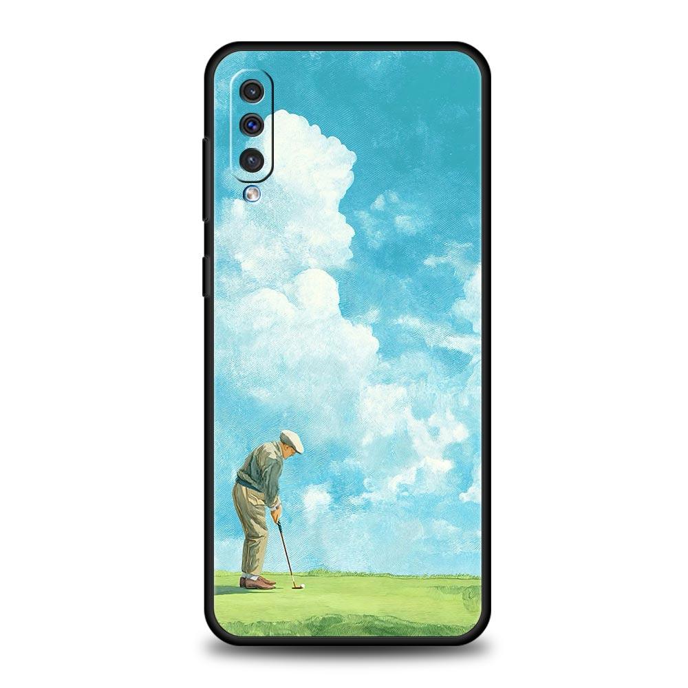 Modern Golf Phone Case For Samsung A56 A36 A26 A54 A52 A24 A14 A50 A72 A70 A06 A12 A22 A34 A42 A32 A04s A16 5G Cover