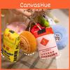 Mahjong Chess Capybara Dice Cartoon Plush Figurine Toy Keyring Bag Decor Pendant