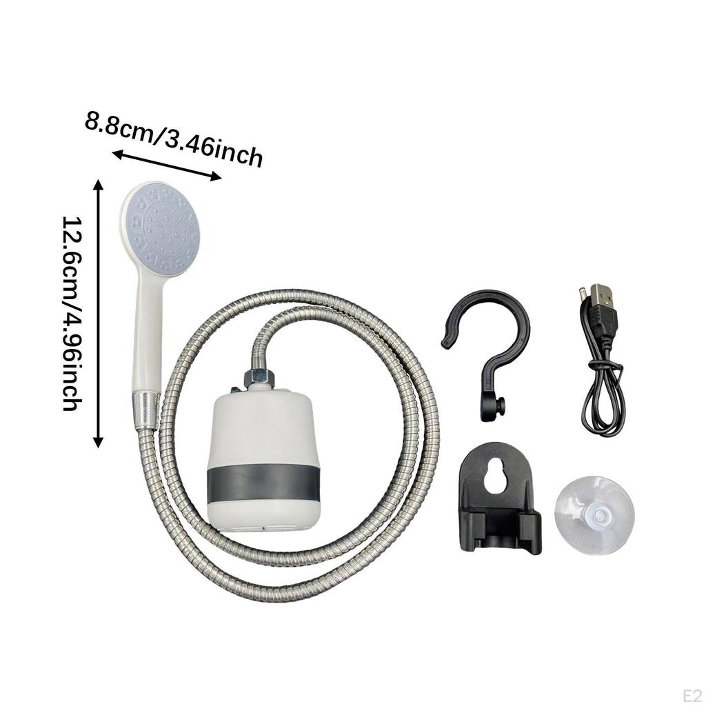 Portable And Lightweight Outdoor Shower, Ideal for Grooming Pets.