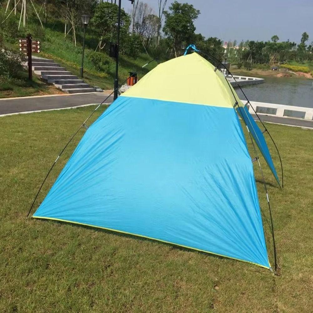 Lightweight Camping Tent Outdoors Canopy Beach Shelter Tent Picnic Fishing Tent  Awning Tent