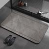 Bathroom absorbent diatom mud toilet  doormat toilet toilet floor mat toilet carpet
