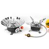 Compact Camping Gas Stove Portable Outdoor Stove Easy To Use Foldable Stove Perfect for Camping Hiking and Picnics