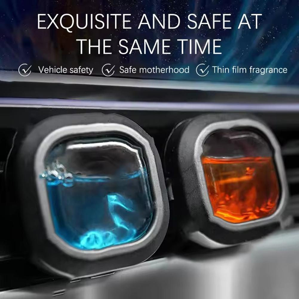 Autoparfüm-Clip Autoduft Lufterfrischer Frische Luft Beseitigt Gerüche Langanhaltende Auto-Aromatherapie Innenraumzubehör