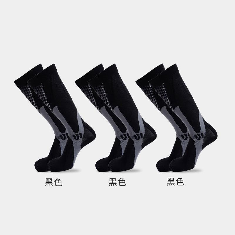 Pressure Socks Calf Socks Men'S And Women'S Professional Sports Socks Outdoor Cycling Fitness Thin Legs Elastic Compression Socks Football Socks