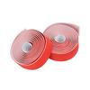 1 Pair Waterproof Bicycle Handlebar Tape Skid Resistance PU Leather Road Vehicle Handlebar TapeRed
