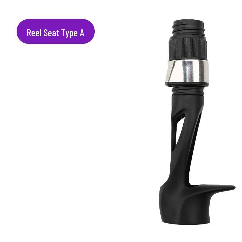 Plastic Reel Seat and Sleeve for Tube-type Fishing Reels - Available In Large and Small Sizes with Hollow Bottom Design