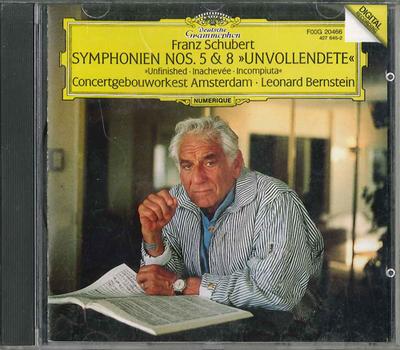 CD AMSTERDAM CONCERTGEBOUW ORCHESTRA - Schubert Symphony No. 5 Symphony No F00G20466 POLYDOR Japan Classical Used