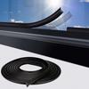 For Boats RV Window Edge Weatherstrip RV Window Rubber Seal Strip Black 9.8Feet