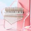 Crystal Thumb Piano 17 Tone Kalimba Acrylic Thumb Piano Finger Pianoforte Musical Instruments