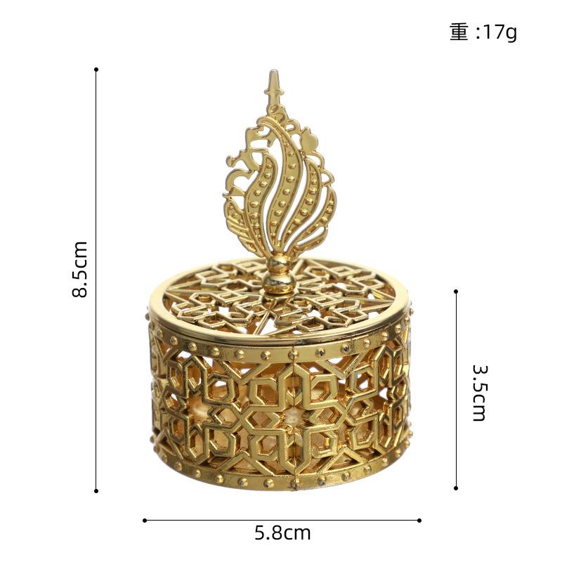 12pcs European Style Creative Wedding Candy Box Engraved Circular Packaging Box Cute Food Box Candy Gift Box Wedding Supplies