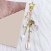 Fashionable Beaded Key Chain for Personalizing Mobile Devices Trendy Keychain Accessory Earphone Case Decoration