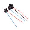 2Pcs Headlight Lamp Bulb Socket Wiring Harness Connector Plug Adapter Line For H1 H7 H4 Bulb Car Headlight Connection Plugs