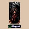 AOT Eren Yeager Glass MagSafe Mobile Phone Case for iPhone 17 16 15 14 13 12 11 Air Pro Max Plus Mini Colorful Cover