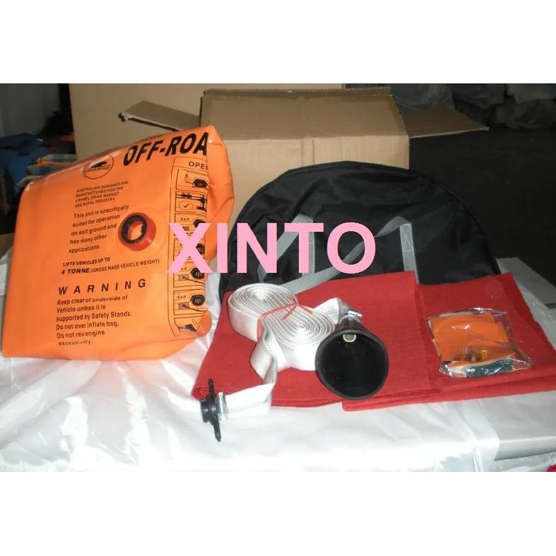 

3TON Exhaust Air lifting Jack City SUV, Large and medium-sized Sedan inflatable wheel support jack auto repairing tool