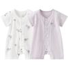 TONGTAI Baby Short Sleeve Cotton Romper