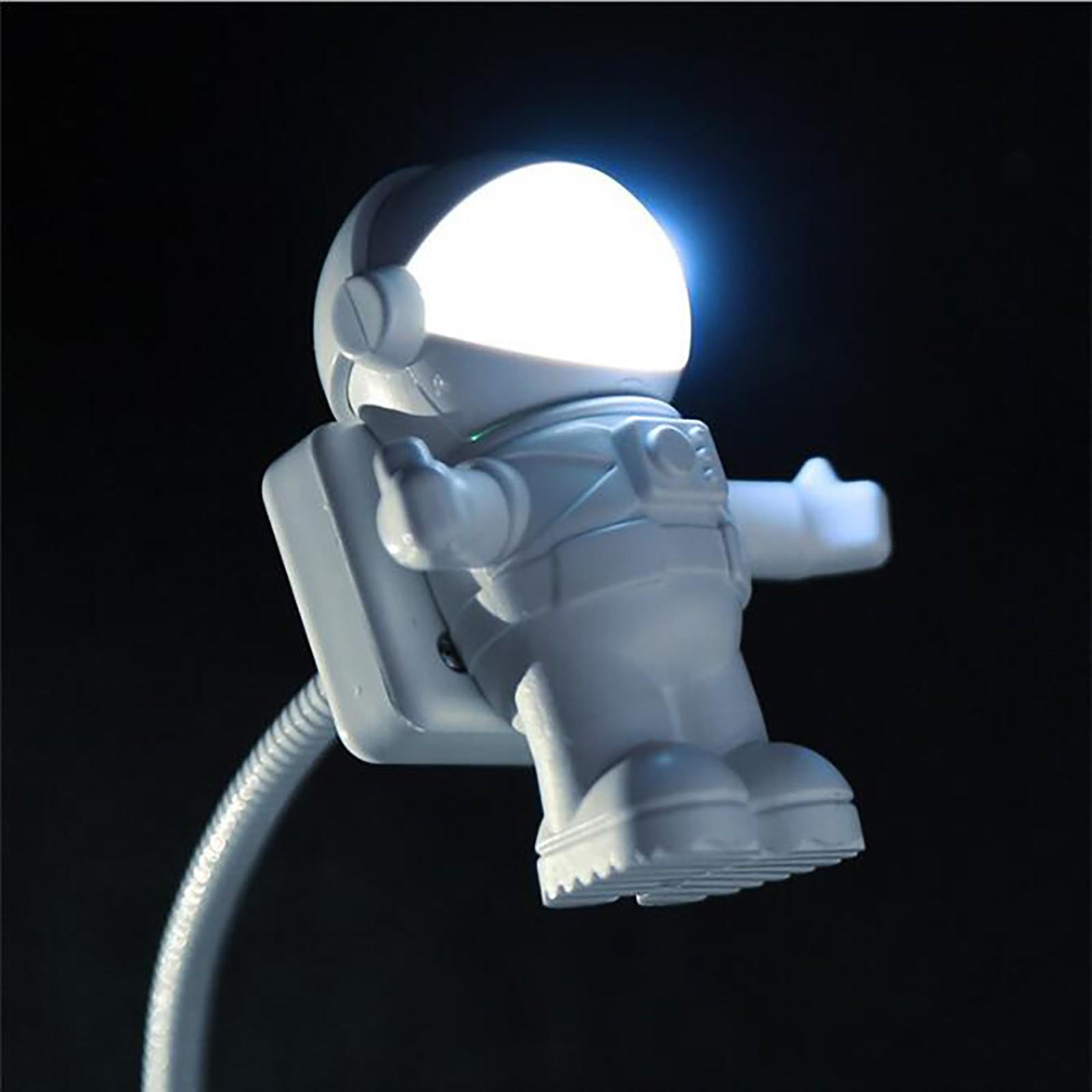 

(SU)USB светодиодный светильник для чтения, компьютер, космонавт, астронавт, гибкий USB-ночник