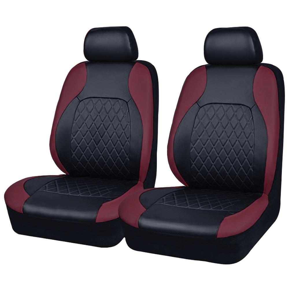Diamond Quilted Car Seat Cover - PU Leather & PVC for Export to Europe & America