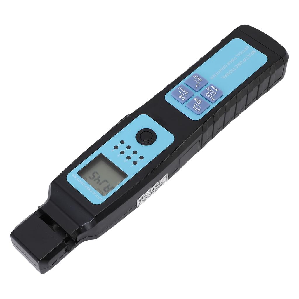 Glasfaser-Identifikator 850nm bis 1650nm Einfach-Klemmtyp Eingebauter 10KM VFL Glasfaser-Leistungsmesser FTTH Werkzeug