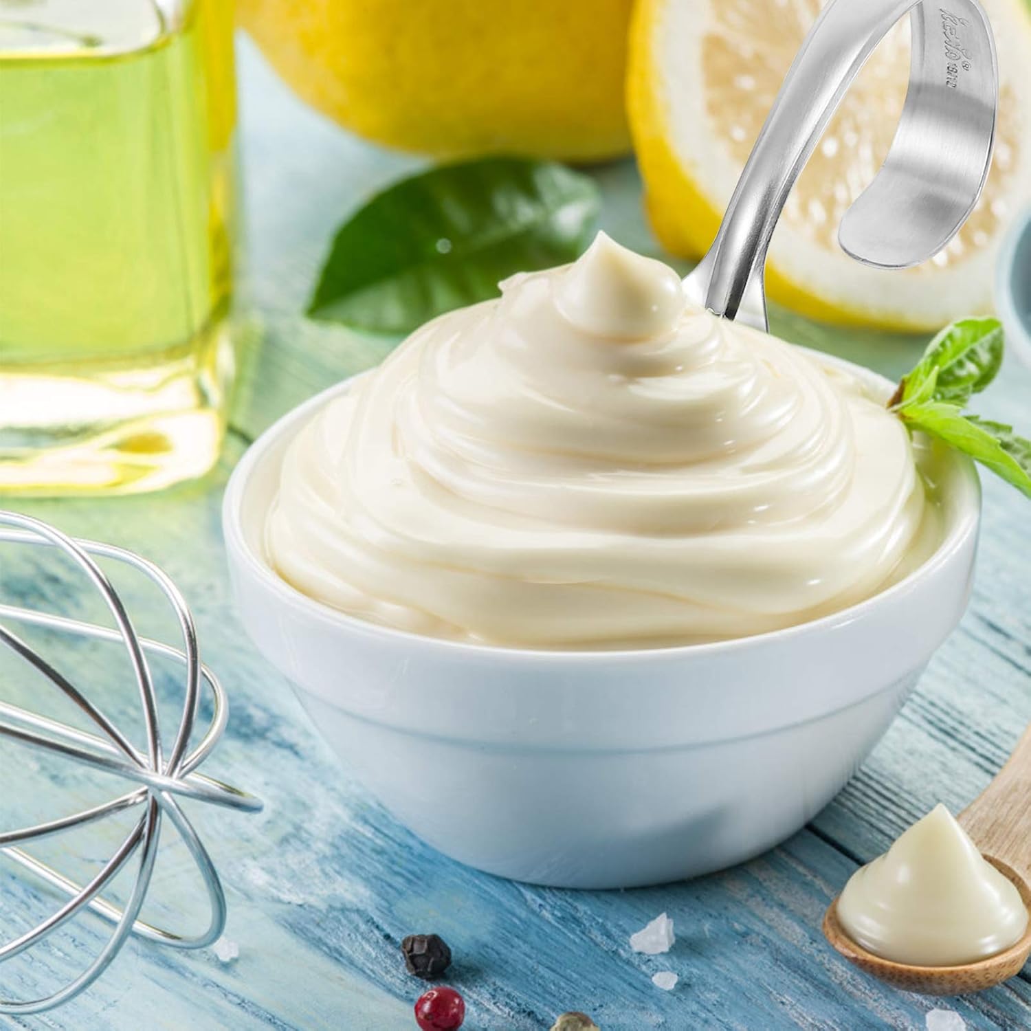 

DOITOOL Professional Sauce Drizzle Spoon Diy Decorating Spoon for Home Cooking Resistant for Measuring Ingredients Heat Resistant for Food