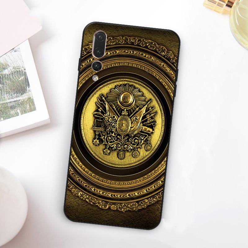 Osmanisches Reich Wappen Für Huawei Nova 11 10 9 SE Y70 Y60 Y90 Y61 Y91 Y73 Y72 12i 11i 8i P30 P40 Lite P60 Pro Hülle