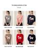 2025 Autumn/Winter 100% Pure Wool Double Ply Round Neck Jacquard Knit Sweater