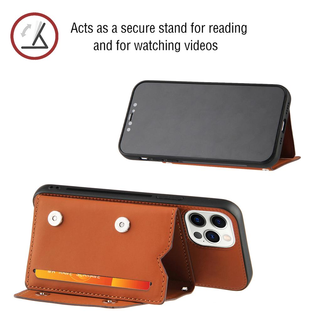 Lanyard Crossbody leather Case For iPhone 13 12 11 Pro Max XS MAX XR X 7 8 Plus Leather Card Slot With wallet Cover
