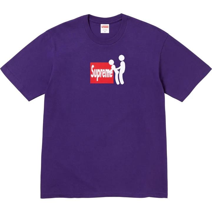 Supreme Stick Tee Purple M
