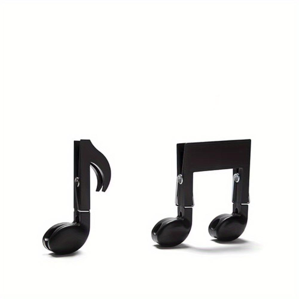 

1 Pair Creative Music Note Clothes Pegs Home Multi-purpose Spring Clips Laundry Organization Household Clothespins