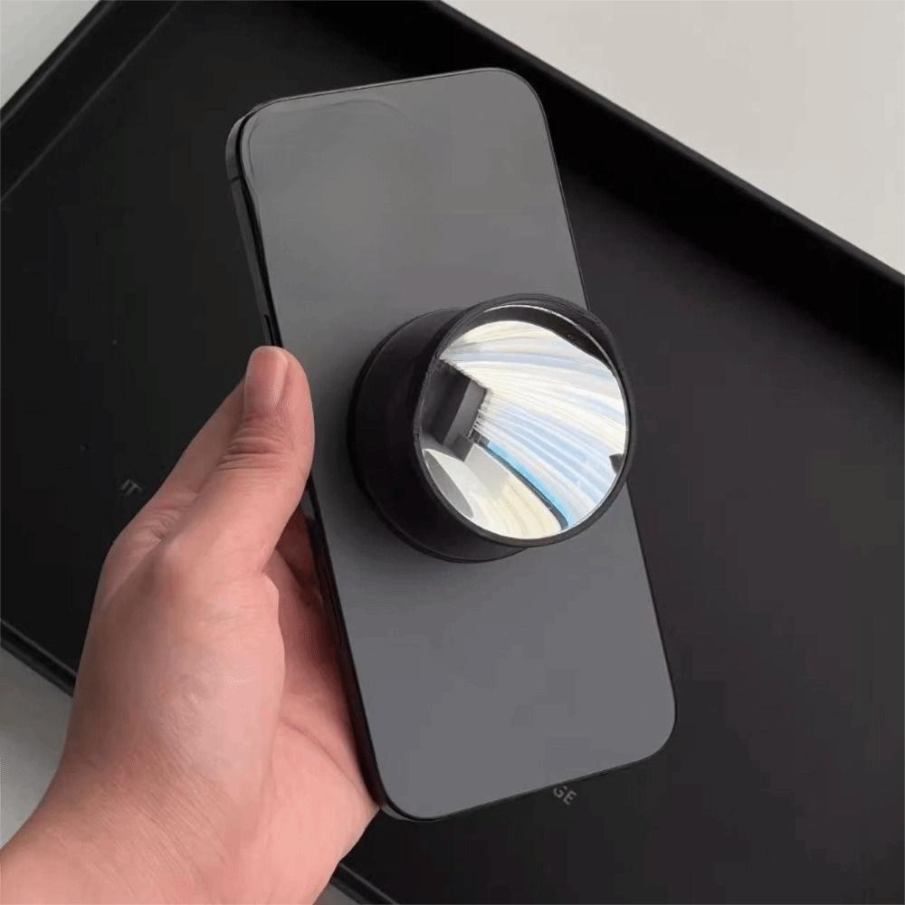 Creative Convex Mirror Phone Stand Portable Smartphones Support Bracket Creative Photography