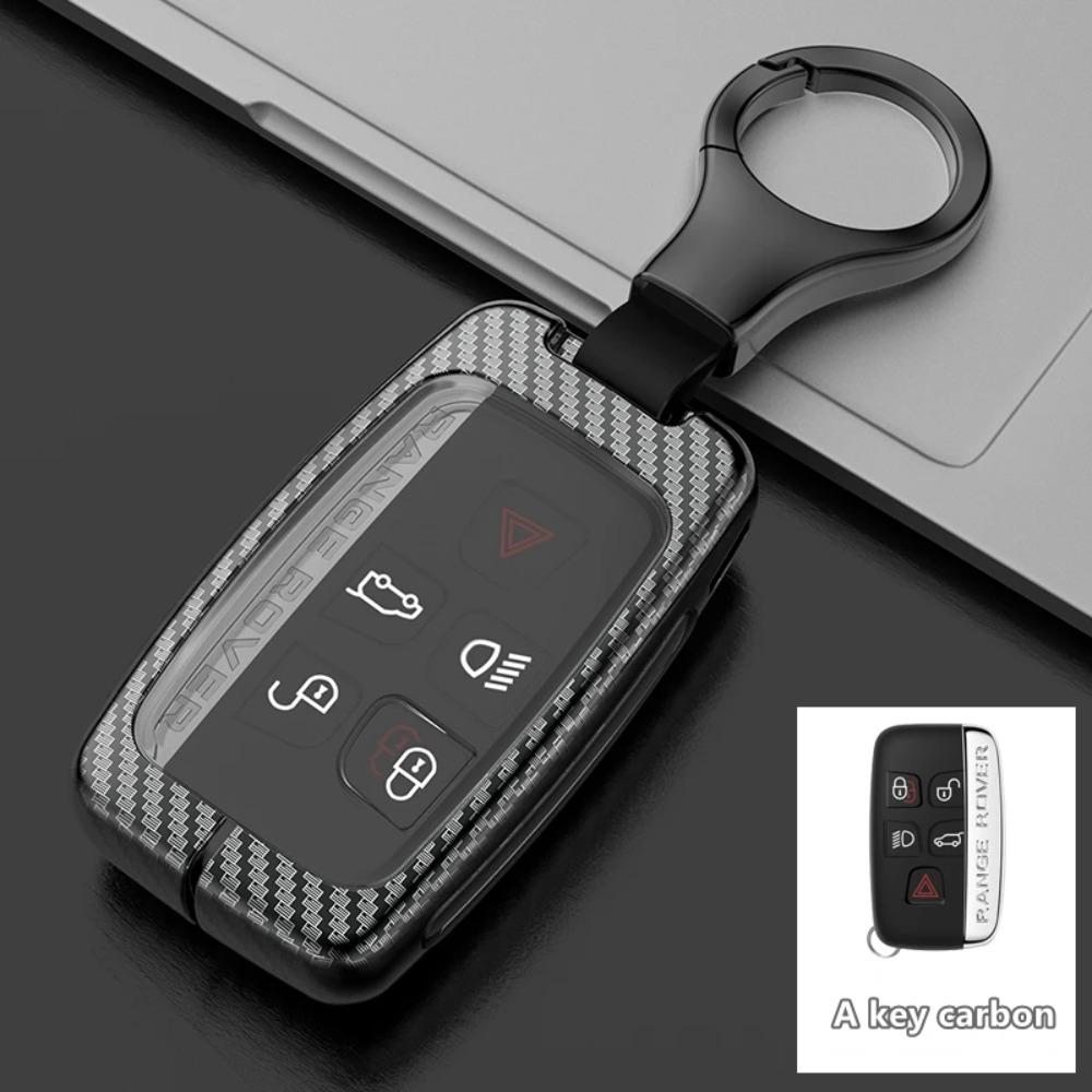 Car Zinc Alloy TPU Key Case Cover Holder for Land Rover Range Rover Discovery 5 Sport for JAGUAR XE XF XJ F PACE Accessories