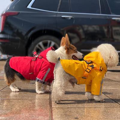 Bowdog Safety First Raincoat Puppy Reflective Raincoat Poncho