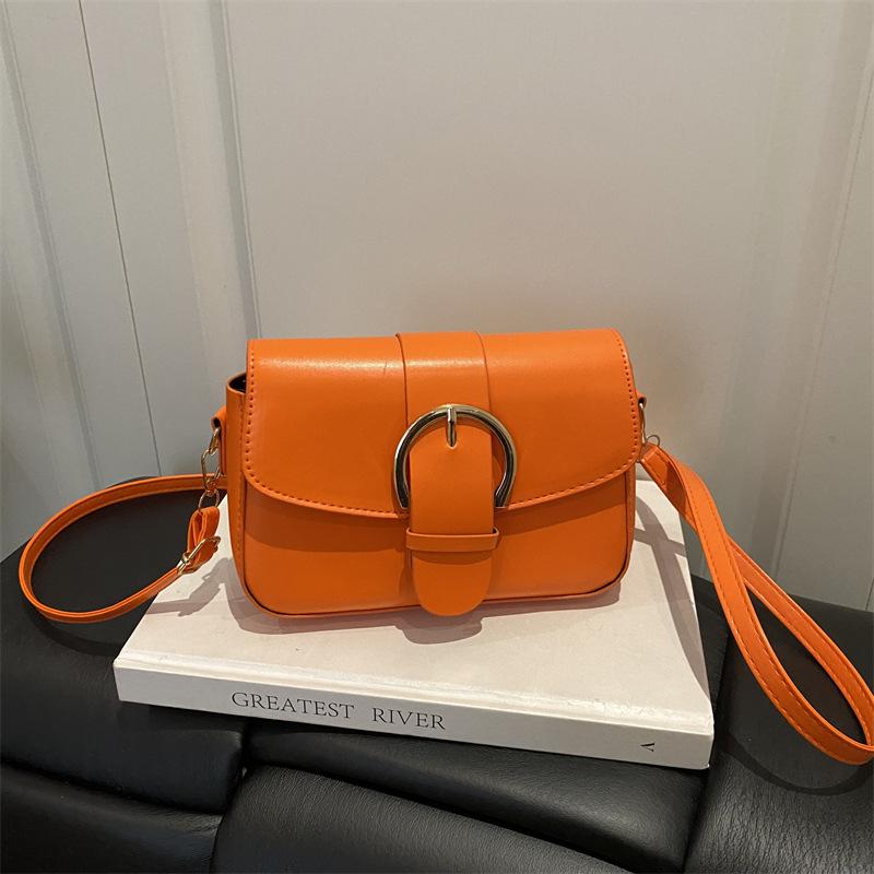 Women Fashion Simple Single Shoulder Crossbody Small Square Armpit Commute Bag