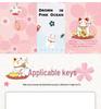 Xiaomi SU7 Key Case for Yu7 Bluetooth Card Car Model 2026 - Cute Girl Design