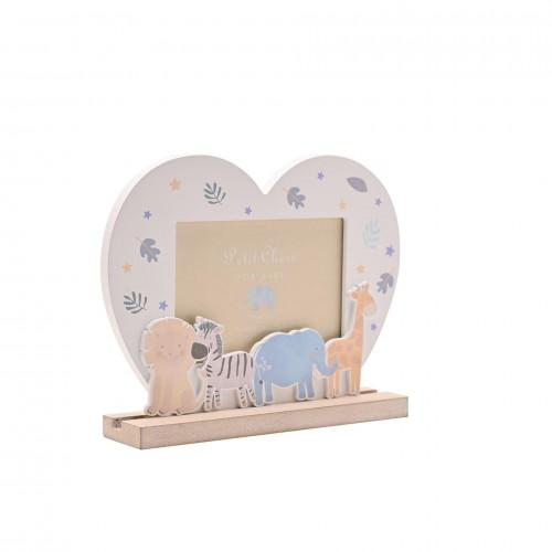 Petit Cheri Animals Heart Frame 6 x 4