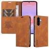 Leather Wallet Magnetic Flip Case for Samsung Galaxy A17 A27 A37 A57 A56 A36 A26 A16 A55 A35 A25 A15 A54 Card Holder Cover