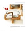 Nordic Heat-Resistant Glass Bowl - Creative Round Salad & Fruit Serving Dish
