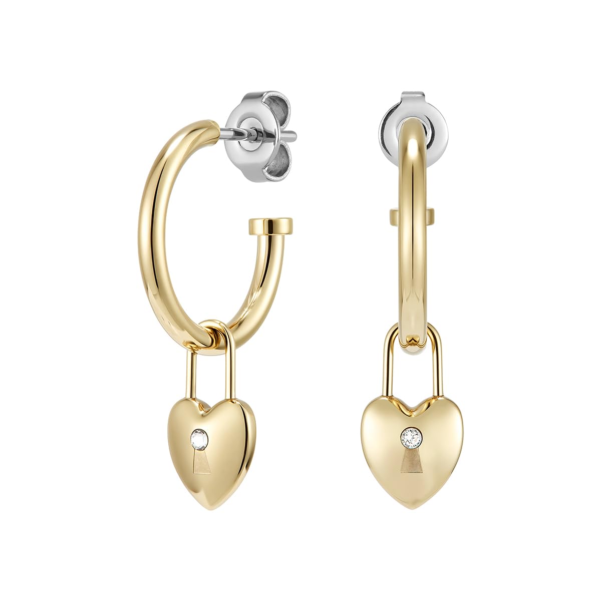 

Авторизований дилер Olivia Burton Класичні сережки-кільця Lockhart Gold 24100268 [OLIVIA BURTON] Жіночі золотий