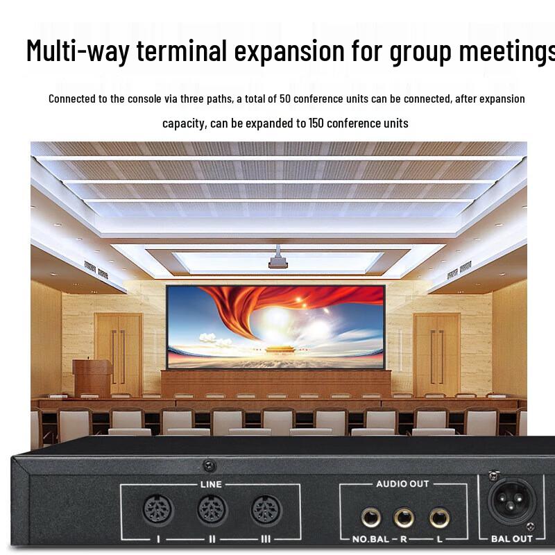 Huidu HD-1600A Wired Gooseneck Chairman Conference Microphone (CN Version)