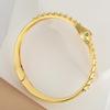 Fashion Micropaved Zirconia Open Snake Bracelet High-end Jewelry