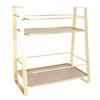Countertop Shelf Minimalist Metal Space Saving Stable 2 Tier Bathroom   for Cosmetics Perfume