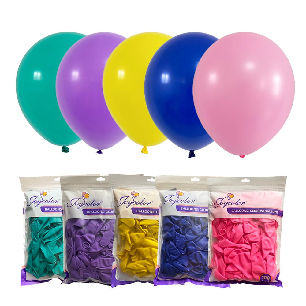 Großhandel 12 Zoll Latex Runde Ballons Ballon Geburtstagsparty Dekoration Aufblasbare Luftballons