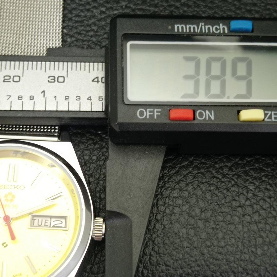 REFURBISHED SEIKO EXPO 70 AUTOMATIC 6309A JAPAN MENS YELLOW DIAL WATCH A427268-2 QRL-a427268