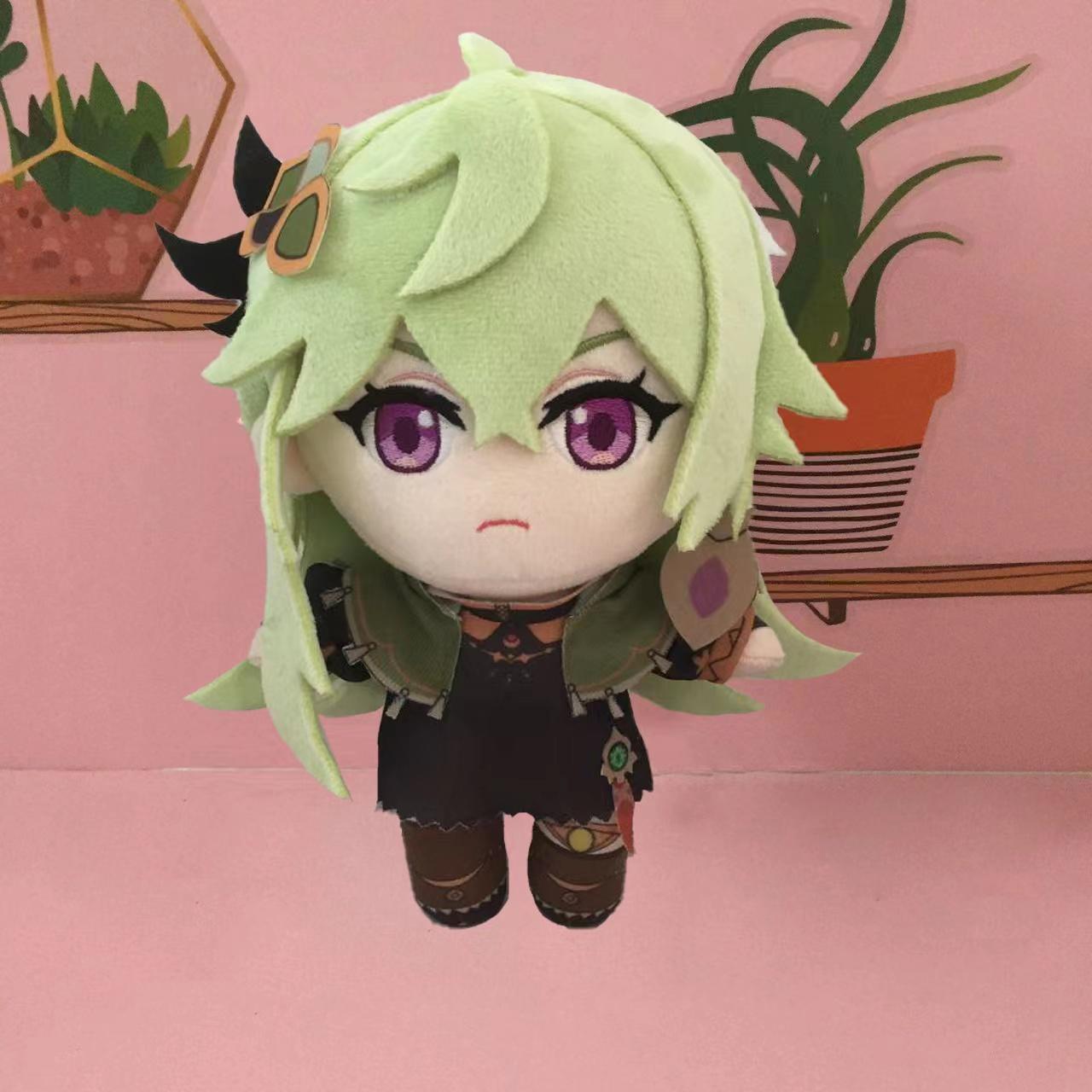 Fashnics Unisex Kids Anime Collei Cosplay Plush Doll Toy 20Cm Genshin Impact Game Cute Soft Stuffed Pillow Kids Gift