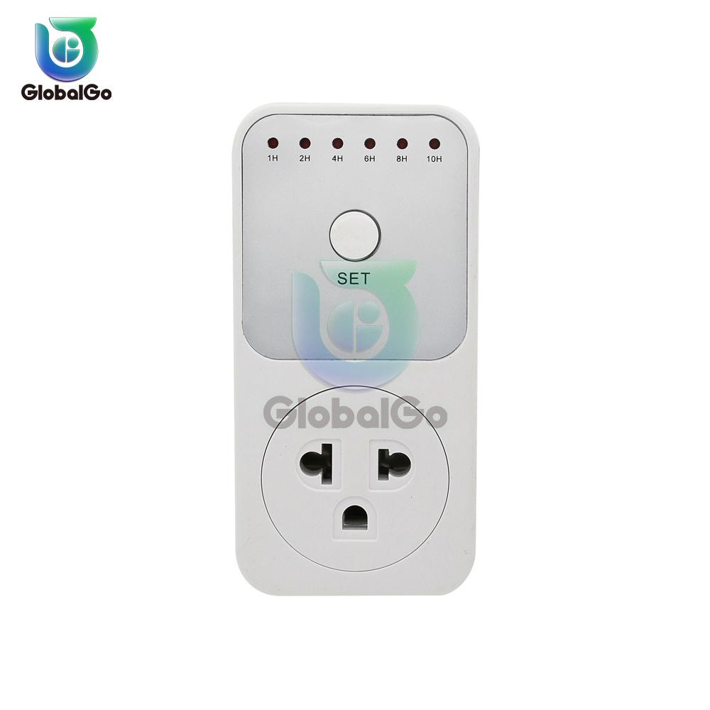 

Electronic Digital Timer Switch AC 220V 24 Hour Cyclic EU UK AU US BR FR Plug Kitchen Timer Outlet Programmable Timing Socket